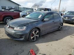 Volkswagen Vehiculos salvage en venta: 2017 Volkswagen GTI S