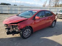 Toyota salvage cars for sale: 2017 Toyota Corolla L