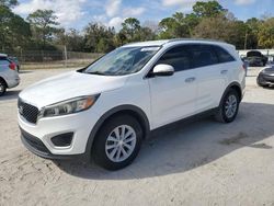 KIA Sorento lx salvage cars for sale: 2016 KIA Sorento LX