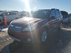 Salvage cars for sale at Kansas City, KS auction: 2014 Subaru Outback 2.5I Limited