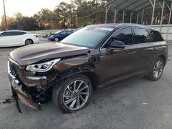 Salvage cars for sale at Savannah, GA auction: 2022 Lincoln Corsair Grand Touring