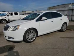 Salvage cars for sale at Bakersfield, CA auction: 2013 Buick Verano