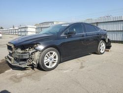 Salvage cars for sale at Bakersfield, CA auction: 2018 Ford Fusion SE