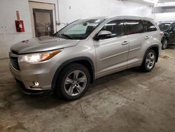 Salvage cars for sale at Ham Lake, MN auction: 2015 Toyota Highlander Limited