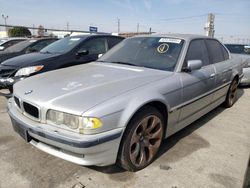 Vehiculos salvage en venta de Copart Wilmington, CA: 2001 BMW 740 I Automatic