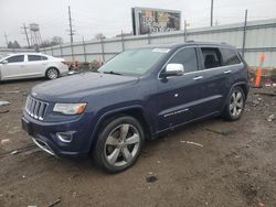 Jeep salvage cars for sale: 2014 Jeep Grand Cherokee Overland