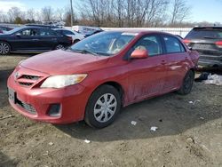 Toyota salvage cars for sale: 2011 Toyota Corolla Base