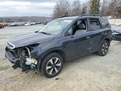 Salvage cars for sale at Concord, NC auction: 2018 Subaru Forester 2.5I Premium