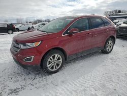 Salvage cars for sale at Wayland, MI auction: 2016 Ford Edge SEL