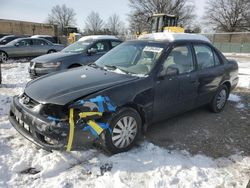 Salvage cars for sale at auction: 2002 Toyota Corolla CE