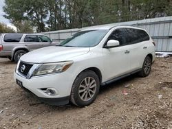 Salvage cars for sale at Midway, FL auction: 2016 Nissan Pathfinder S