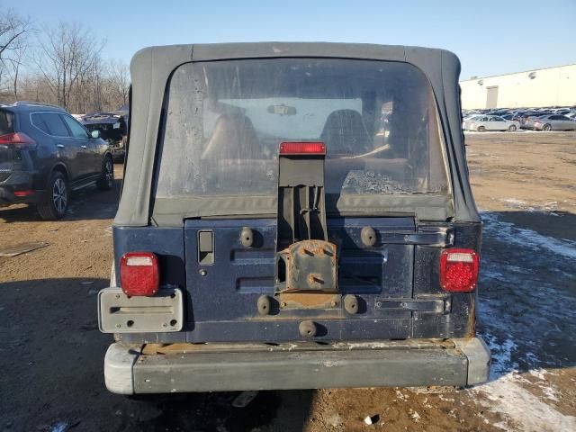 2001 Jeep Wrangler / TJ SE