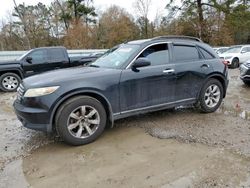 Salvage cars for sale at Greenwell Springs, LA auction: 2005 Infiniti FX35