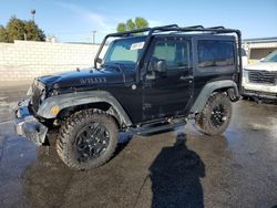 Jeep Wrangler salvage cars for sale: 2015 Jeep Wrangler Sport