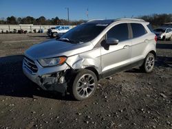 Salvage cars for sale from Copart Montgomery, AL: 2019 Ford Ecosport Titanium