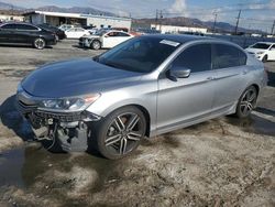 Salvage cars for sale at Sun Valley, CA auction: 2017 Honda Accord Sport