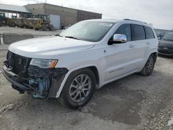 Salvage cars for sale at Kansas City, KS auction: 2016 Jeep Grand Cherokee Overland