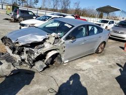 Salvage cars for sale at Spartanburg, SC auction: 2016 Ford Fusion SE