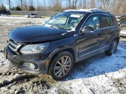 Salvage cars for sale from Copart Waldorf, MD: 2016 Volkswagen Tiguan S