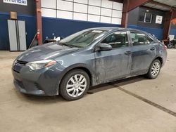 Vehiculos salvage en venta de Copart East Granby, CT: 2015 Toyota Corolla L