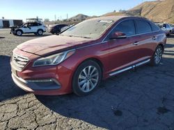 Salvage cars for sale at Colton, CA auction: 2015 Hyundai Sonata Sport