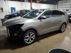 KIA Vehiculos salvage en venta: 2019 KIA Sorento SX