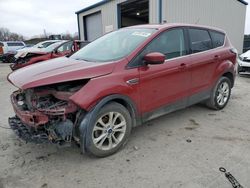 Salvage cars for sale at Duryea, PA auction: 2017 Ford Escape SE