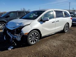 Vehiculos salvage en venta de Copart Chicago Heights, IL: 2022 Honda Odyssey EXL