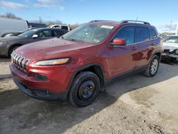 Salvage SUVs for sale at auction: 2016 Jeep Cherokee Latitude