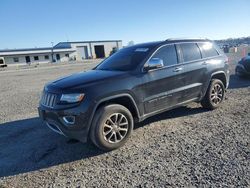 Salvage cars for sale at Lumberton, NC auction: 2014 Jeep Grand Cherokee Limited