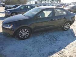 Salvage cars for sale at Loganville, GA auction: 2012 Volkswagen Jetta SE