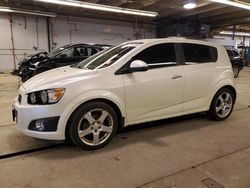 Salvage cars for sale from Copart Wheeling, IL: 2015 Chevrolet Sonic LTZ