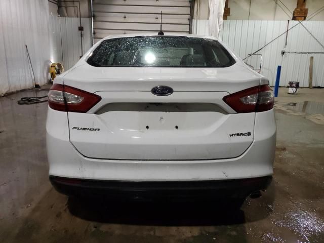 2016 Ford Fusion S Hybrid