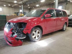 Salvage cars for sale at Blaine, MN auction: 2012 Dodge Grand Caravan Crew