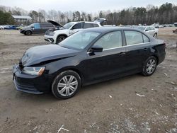 Carros salvage a la venta en subasta: 2017 Volkswagen Jetta S