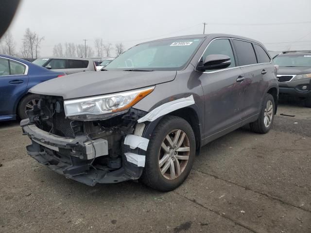 2015 Toyota Highlander LE