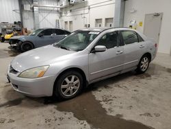 Salvage cars for sale at Ottawa, ON auction: 2005 Honda Accord EX