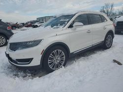 Lincoln Vehiculos salvage en venta: 2016 Lincoln MKX Reserve