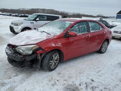 Toyota Corolla l salvage cars for sale: 2015 Toyota Corolla L