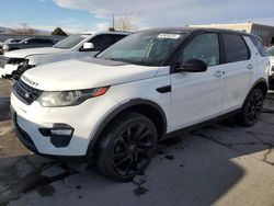 Salvage cars for sale from Copart Littleton, CO: 2016 Land Rover Discovery Sport HSE