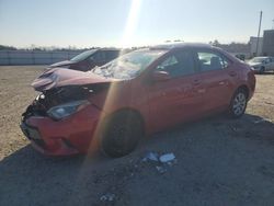 Salvage cars for sale at Fredericksburg, VA auction: 2016 Toyota Corolla L