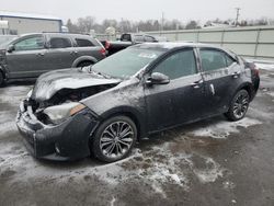 Salvage cars for sale from Copart Pennsburg, PA: 2015 Toyota Corolla L