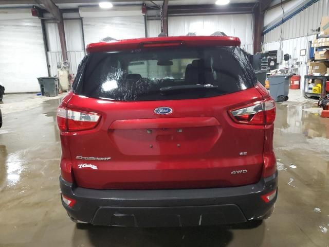 2020 Ford Ecosport SE