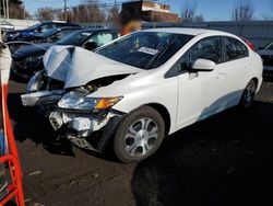 Vehiculos salvage en venta de Copart New Britain, CT: 2014 Honda Civic Hybrid