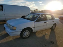 Mercury salvage cars for sale: 1993 Mercury Topaz GS