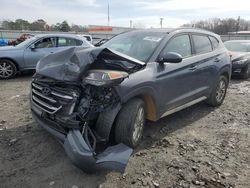 Salvage cars for sale at Montgomery, AL auction: 2017 Hyundai Tucson Limited