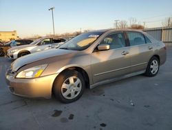 Salvage cars for sale at Wilmer, TX auction: 2005 Honda Accord LX