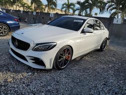 Salvage cars for sale at Opa Locka, FL auction: 2015 Mercedes-Benz C300