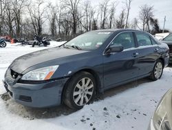 Vehiculos salvage en venta de Copart Baltimore, MD: 2007 Honda Accord EX