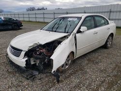 KIA salvage cars for sale: 2008 KIA Optima LX